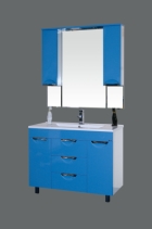 Мебель для ванной Кристи 105 (голубая)
